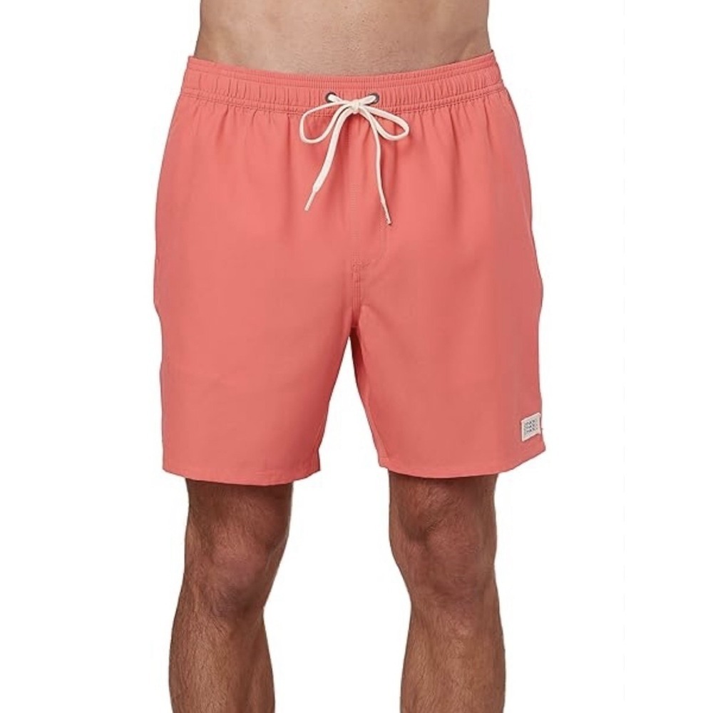 O'Neill Redondo Volley Lined Swim Trunks Board Shorts Orange Men's XL *NEW* $55